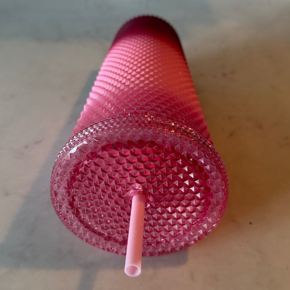 Starbucks Studded 24 oz Tumbler Pink Ombre NWT - Picture 3 of 5